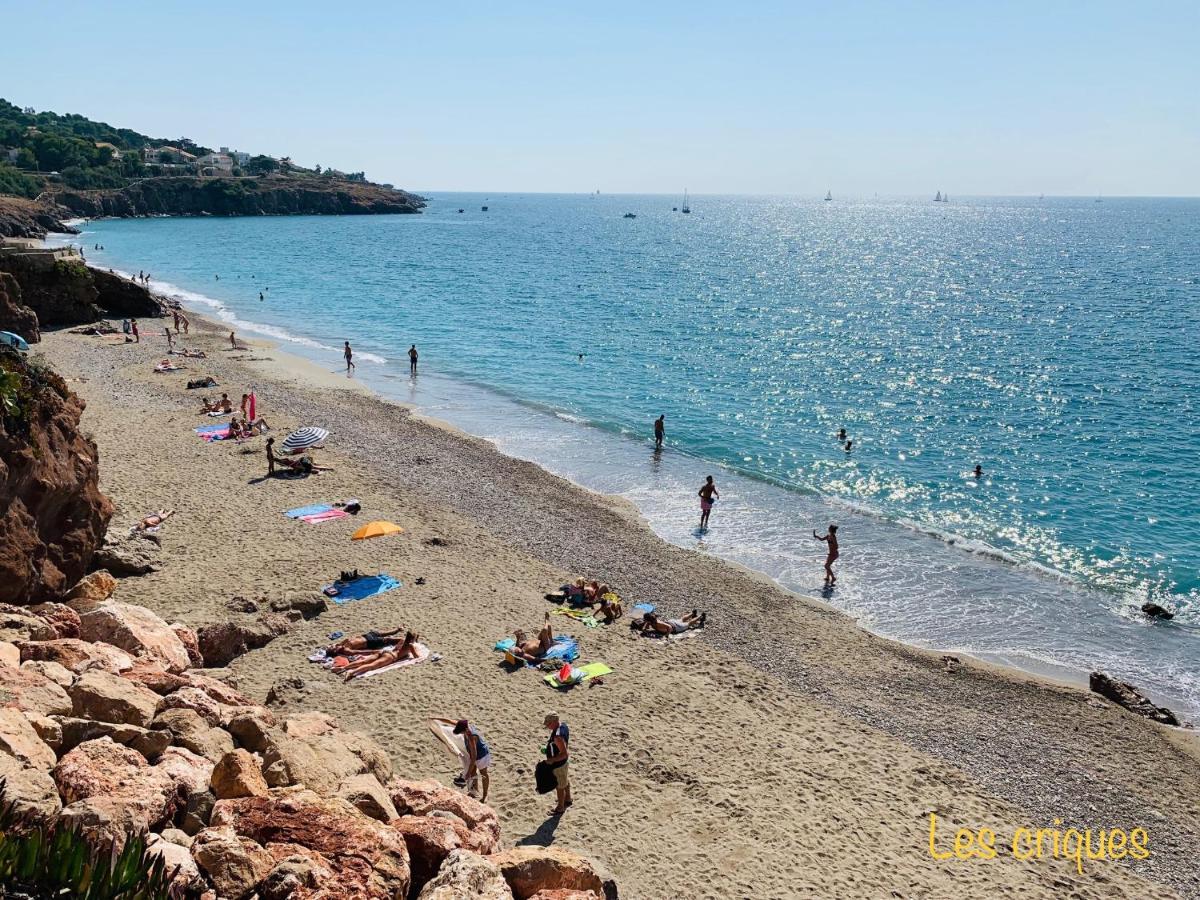 Bon Cap Corniche 3 étoiles avec Terrasse Clim vue mer parking Sète Extérieur photo